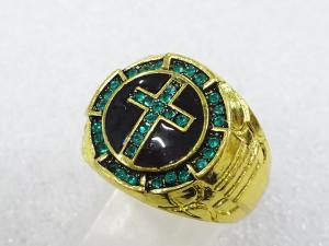 色石　指輪(18号)